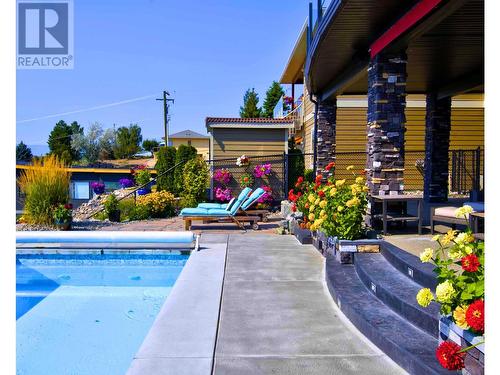 7486 Tronson Road, Vernon, BC - Outdoor With In Ground Pool