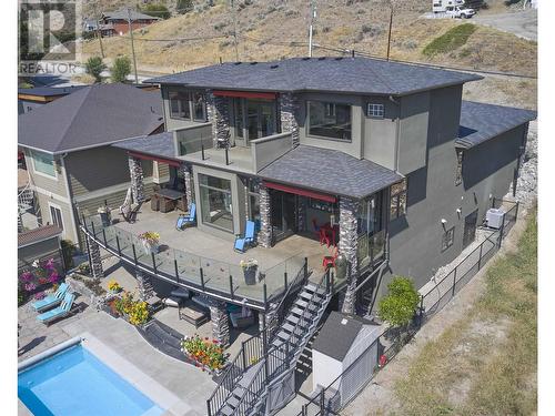 7486 Tronson Road, Vernon, BC - Outdoor With In Ground Pool