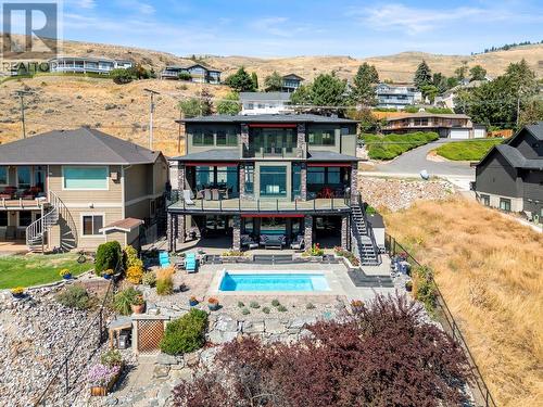 7486 Tronson Road, Vernon, BC - Outdoor With In Ground Pool With View