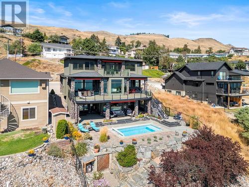 7486 Tronson Road, Vernon, BC - Outdoor With In Ground Pool