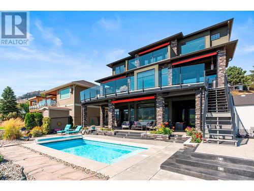 7486 Tronson Road, Vernon, BC - Outdoor With In Ground Pool With Deck Patio Veranda