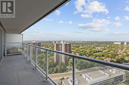 2406 - 275 Yorkland Road, Toronto (Henry Farm), ON - Outdoor With Balcony With View With Exterior