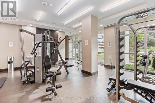 2406 - 275 Yorkland Road, Toronto (Henry Farm), ON - Indoor Photo Showing Gym Room