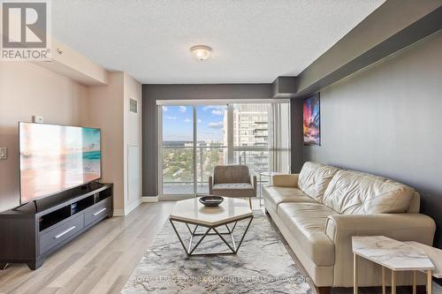 2406 - 275 Yorkland Road, Toronto (Henry Farm), ON - Indoor Photo Showing Living Room