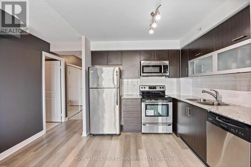 2406 - 275 Yorkland Road, Toronto (Henry Farm), ON - Indoor Photo Showing Kitchen With Double Sink