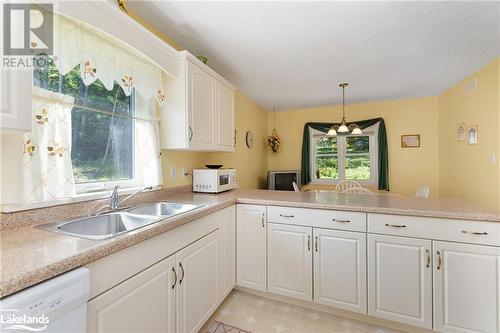 53A Isabella Street, Parry Sound, ON - Indoor Photo Showing Kitchen With Double Sink