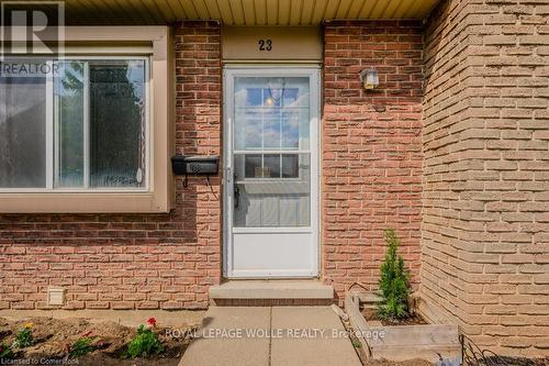 23 - 293 Fairway Road N, Kitchener, ON - Outdoor With Exterior