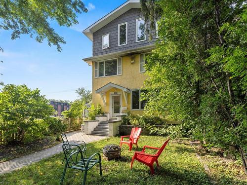 909 Mcmillan Avenue, Winnipeg, MB - Outdoor With Deck Patio Veranda