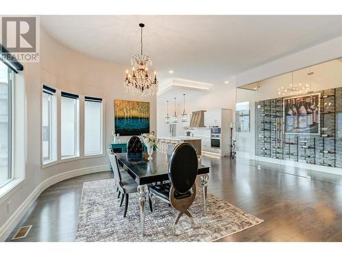 1677 Travertine Drive, Lake Country, BC - Indoor Photo Showing Dining Room