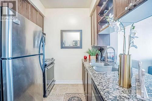 1107 - 2365 Central Park Drive, Oakville, ON - Indoor Photo Showing Kitchen With Double Sink