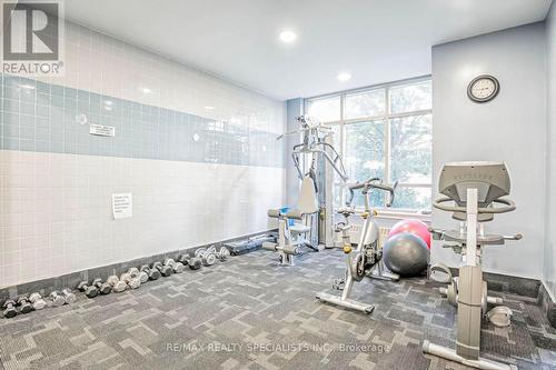 1107 - 2365 Central Park Drive, Oakville (Uptown Core), ON - Indoor Photo Showing Gym Room