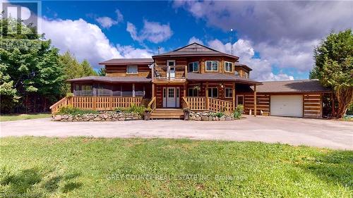 305771 South Line A Road, Grey Highlands, ON - Outdoor With Deck Patio Veranda With Facade