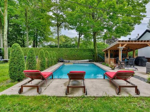 ExtÃ©rieur - 31 111E Avenue O., Blainville, QC - Outdoor With In Ground Pool With Backyard