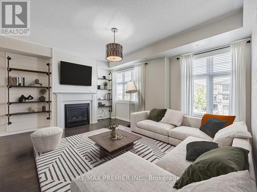 14 Westbury Way, Whitby (Brooklin), ON - Indoor Photo Showing Living Room With Fireplace