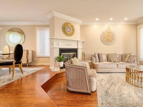 Salon - 230 Rue Joly, Drummondville, QC - Indoor Photo Showing Living Room With Fireplace