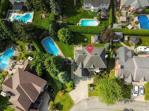 Vue d'ensemble - 230 Rue Joly, Drummondville, QC - Outdoor With In Ground Pool With View