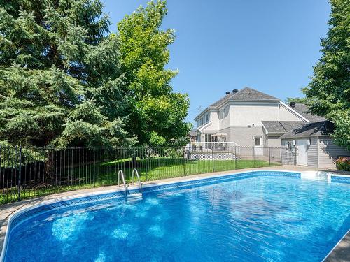 Piscine - 230 Rue Joly, Drummondville, QC - Outdoor With In Ground Pool With Backyard