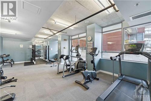 179 George Street Unit#2105, Ottawa, ON - Indoor Photo Showing Gym Room