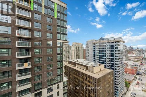 2105 - 179 George Street, Ottawa, ON - Outdoor With Balcony With Facade