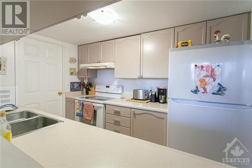 2019 Carling Avenue Unit#305, Ottawa, ON - Indoor Photo Showing Kitchen With Double Sink