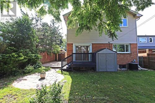 22 Sedgewick Crescent, Toronto (Ionview), ON - Outdoor With Deck Patio Veranda