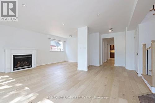 22 Sedgewick Crescent, Toronto (Ionview), ON - Indoor Photo Showing Living Room With Fireplace