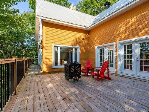 Terrasse - 102 Ch. Du Lac-Clair, Saint-Alban, QC - Outdoor With Deck Patio Veranda With Exterior