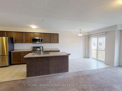 14 Longboat Run  W, Brantford, ON - Indoor Photo Showing Kitchen With Double Sink