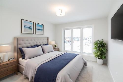 30 Saddle Creek Cove, Winnipeg, MB - Indoor Photo Showing Bedroom