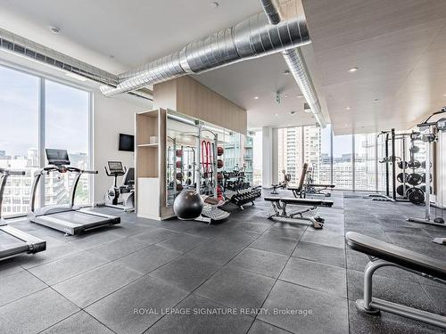 2111-135 E Liberty St, Toronto, ON - Indoor Photo Showing Gym Room