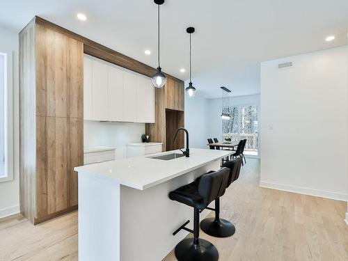 Cuisine - 3196 Rue Thibodeau, Sainte-Julienne, QC - Indoor Photo Showing Kitchen With Upgraded Kitchen