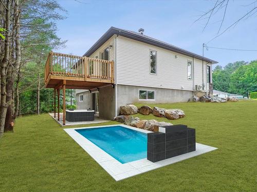 Cour - 3196 Rue Thibodeau, Sainte-Julienne, QC - Outdoor With In Ground Pool With Exterior