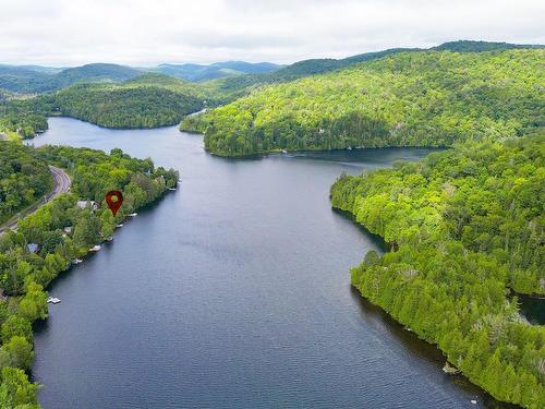 Aerial photo - 3431 Ch. Du Village, Saint-Adolphe-D'Howard, QC - Outdoor With Body Of Water With View