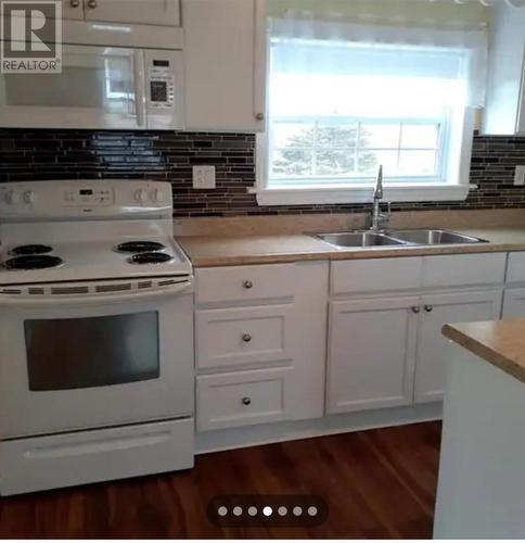 60 Quigley'S Line, Bell Island, NL - Indoor Photo Showing Kitchen With Double Sink