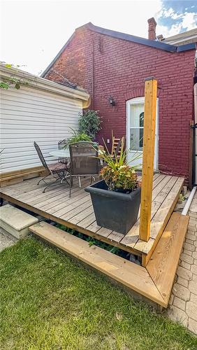 128 East Avenue N, Hamilton, ON - Outdoor With Deck Patio Veranda