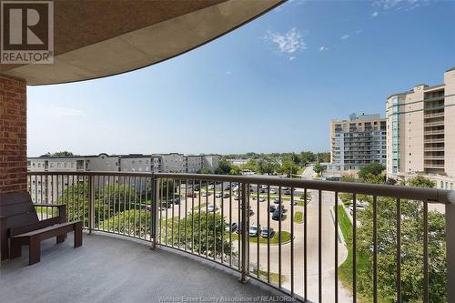 5064 Wyandotte Street East Unit# 606, Windsor, ON - Outdoor With Balcony With Exterior