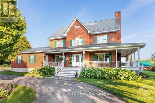 20680 Mccormick Road, North Glengarry, ON - Outdoor With Deck Patio Veranda With Facade