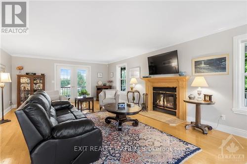 20680 Mccormick Road, North Glengarry, ON - Indoor Photo Showing Living Room With Fireplace