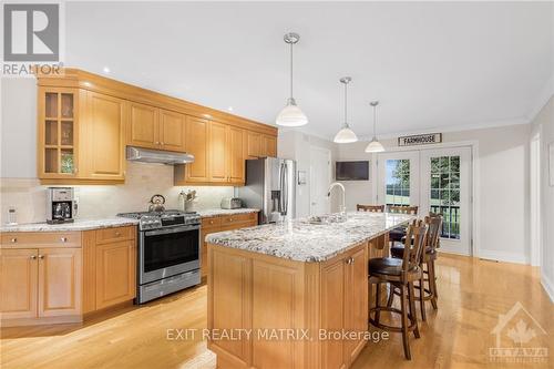 20680 Mccormick Road, North Glengarry, ON - Indoor Photo Showing Kitchen With Stainless Steel Kitchen With Upgraded Kitchen