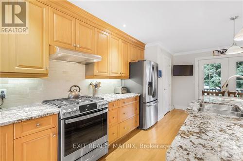 20680 Mccormick Road, North Glengarry, ON - Indoor Photo Showing Kitchen With Stainless Steel Kitchen With Double Sink With Upgraded Kitchen