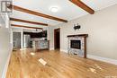 2278 Reynolds Street, Regina, SK  - Indoor Photo Showing Living Room With Fireplace 