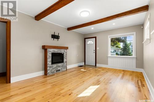 2278 Reynolds Street, Regina, SK - Indoor Photo Showing Other Room With Fireplace