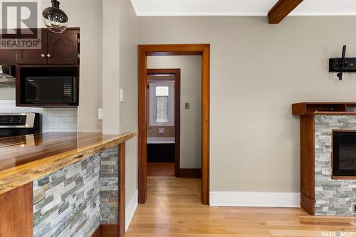 2278 Reynolds Street, Regina, SK - Indoor Photo Showing Other Room With Fireplace