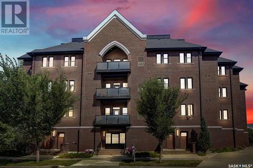 402 1515 Anson Road, Regina, SK - Outdoor With Balcony With Facade