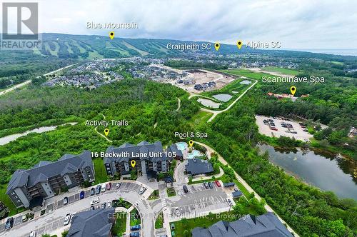 105 - 16 Beckwith Lane, Blue Mountains (Blue Mountain Resort Area), ON - Outdoor With View