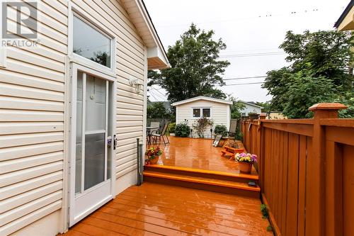 24 Dorset Street, St. John'S, NL - Outdoor With Deck Patio Veranda With Exterior