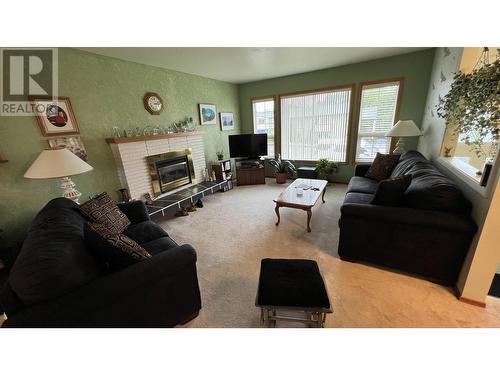 1634 India Avenue, Prince Rupert, BC - Indoor Photo Showing Living Room With Fireplace