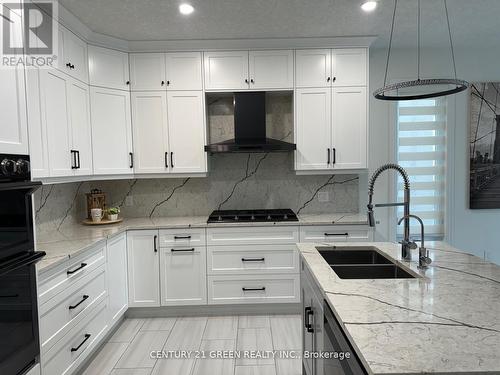 352 Chokecherry Crescent, Waterloo, ON - Indoor Photo Showing Kitchen With Double Sink With Upgraded Kitchen