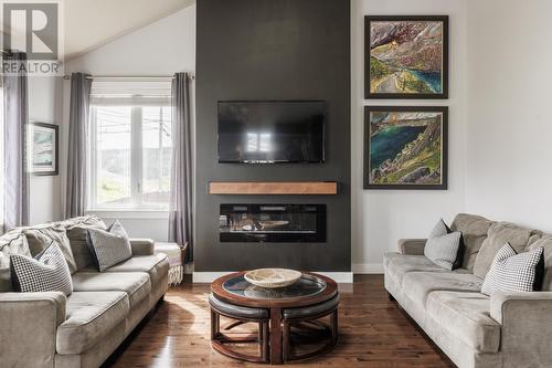 8 Dauntless Street, St. John'S, NL - Indoor Photo Showing Living Room With Fireplace