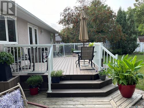 740 Rick Smith Crescent, Weyburn, SK - Outdoor With Deck Patio Veranda With Exterior